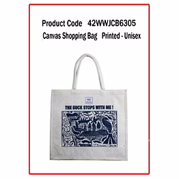 wander canvas shopping bag ( printed – unisex) 1210