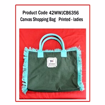 wander canvas shopping bag ( printed – ladies) 1212