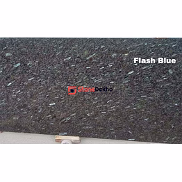 flash blue granite
