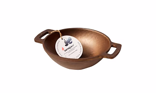 Aarogyam Cast Iron Round Kadai 7