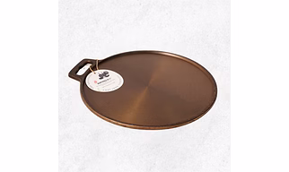 Aarogyam Cast Iron Dosa/Chapati Tawa with Single Handle 12 inch (28 cm), Naturally Non-Stick | Gas & Induction Compatible|Flat Bottom, Non-Toxic, 1.8Kg, Super Sturdy - Perfect for crispy dosas!