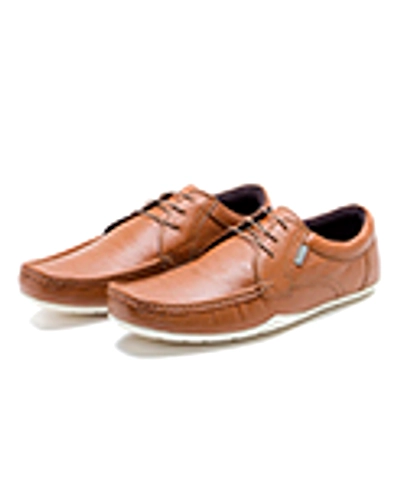 RedTape Men's Formal Shoes BSE0434-Tan-10-2