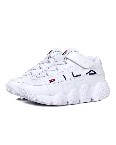 FILA Barricade XT 97 Low KD White Kids Sneakers (IN-60147)-White-2.5-2