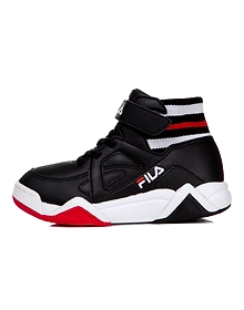 FILA Cage TC KD Black Kids High Tops (IN-90593)