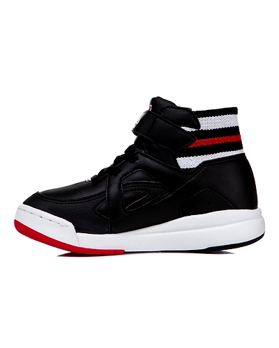 FILA Cage TC KD Black Kids High Tops (IN-90593)-Black-4-1