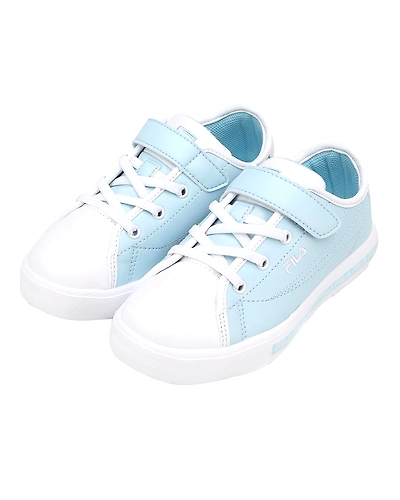 FILA Center Court S KD Blue Kids Canvas Shoes (IN-63230)-Blue-3.5-2