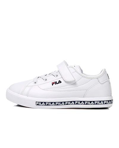 FILA Center Court S KD White Kids Canvas Shoes (IN-67020)-IN-67020-5-5