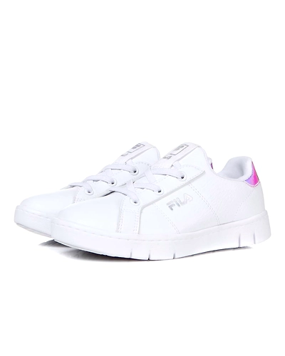 FILA Court Flex KD Silver Kids Lifestyle Shoes (IN-84037)-Silver-5.5-2