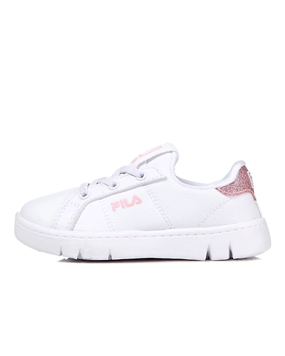 FILA Court Flex KD White Kids Lifestyle Shoes (IN-12922)-IN-12922-3