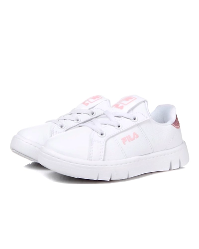 FILA Court Flex KD White Kids Lifestyle Shoes (IN-12922)-White-3-2