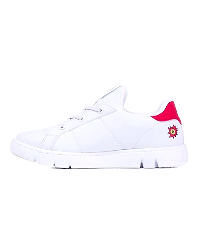FILA Court Flex KD X Red Kids Lifestyle Shoes (IN-11436)-Red-6-1