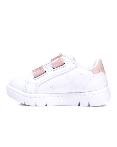 FILA Court Flex VC TD White Infant Velcro Shoes (IN-24933)-White-4.5-1
