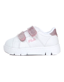 FILA Court Flex VC TD White Infant Velcro Shoes (IN-36519)