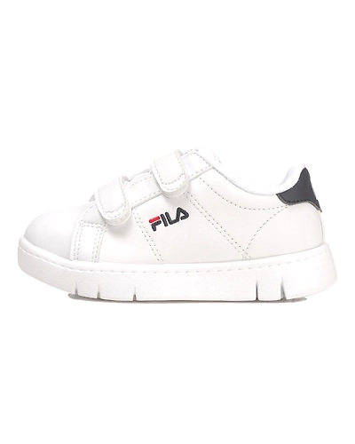FILA Court Flex VC TD White Infant Velcro Shoes (IN-52980)-IN-52980-5-5