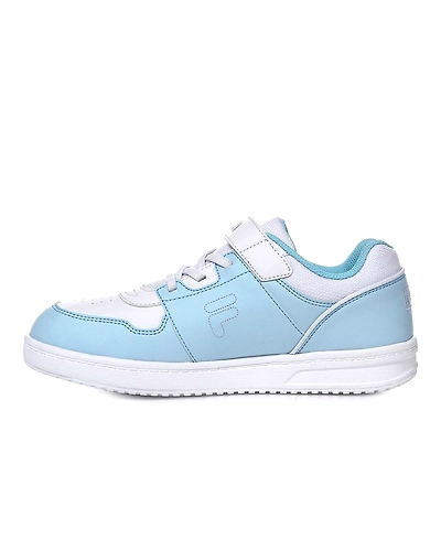 FILA Court Light KD Blue Kids Velcro Shoes (IN-95095)-Blue-4-1