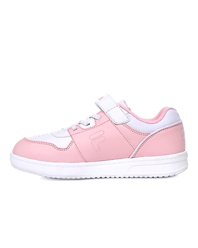 FILA Court Light KD Pink Kids Velcro Shoes (IN-97561)-Pink-4-1