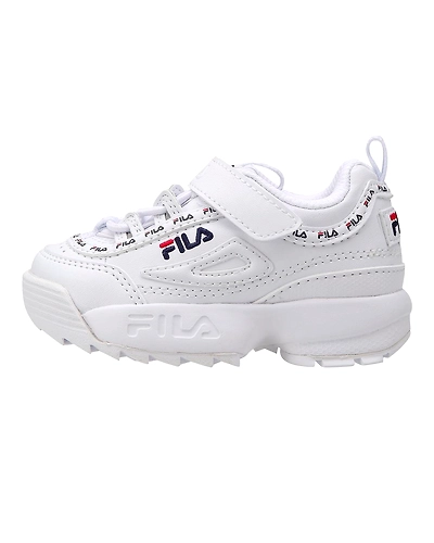 FILA Disruptor 2 Tapey Tape KD White Kids Sneakers (IN-26446)-IN-26446-3
