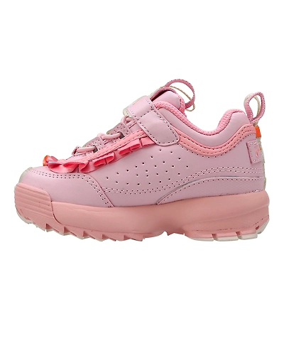 FILA Disruptor 2 TD Frills Pink Infant Sneakers (IN-80926)-Pink-6-1