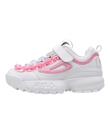FILA Disruptor II KD Frills White Kids Sneakers (IN-85551)