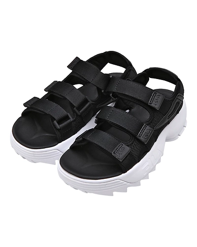 FILA Disruptor SD Black Kids Sandals (IN-42084)-Black-4-2