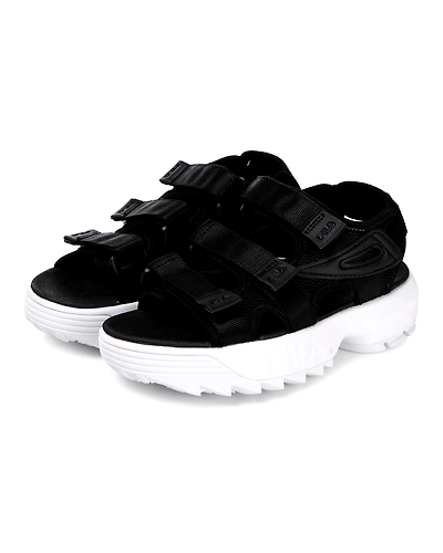 FILA Disruptor SD KD Black Kids Sandals (IN-64037)-Black-3.5-2