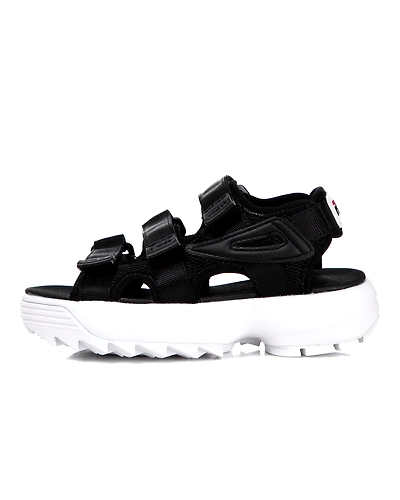 FILA Disruptor SD KD Black Kids Sandals (IN-64037)-IN-64037-4-5