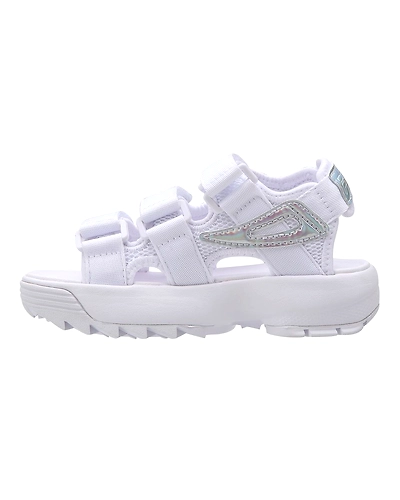 FILA Disruptor SD KD White Kids Sandals (IN-55662)-IN-55662-3