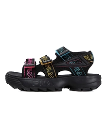FILA Disruptor SD Pipe KD Black Kids Sandals (IN-49475)