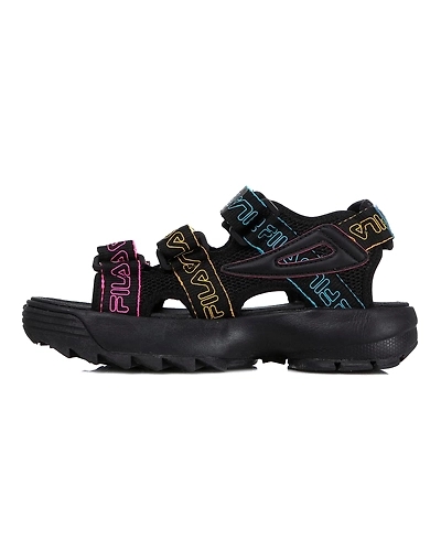 FILA Disruptor SD Pipe KD Black Kids Sandals (IN-49475)-Black-4.5-1