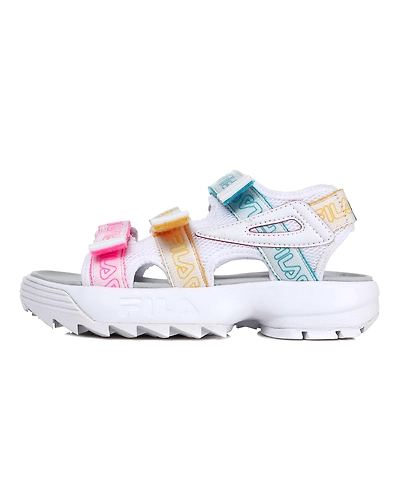 FILA Disruptor SD Pipe KD Black Kids Sandals (IN-54438)-IN-54438-3-5