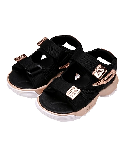 FILA Disruptor SD TD Black Infant Sandals (IN-94888)-Black-5-2