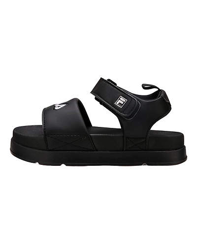 FILA Drifter Jacked Up Black Kids Sandals (IN-16757)-IN-16757-6
