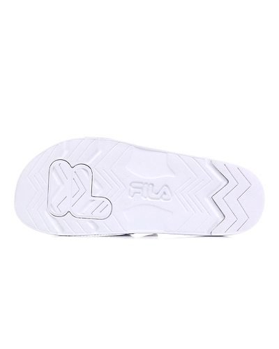 FILA Drifter KD White Kids Slippers (IN-91740)-White-5.5-2