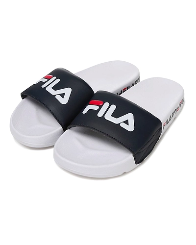 FILA Drifter Tapey Tape KD White Kids Slippers (IN-52211)-IN-52211-4