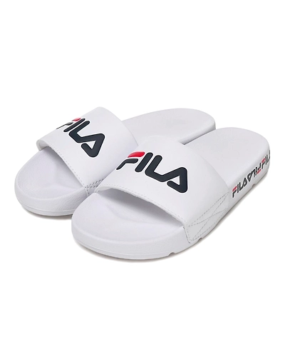 FILA Drifter Tapey Tape KD White Kids Slippers (IN-63851)-IN-63851-3