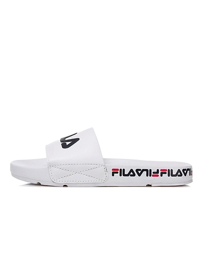 FILA Drifter Tapey Tape KD White Kids Slippers (IN-63851)-White-3.5-1