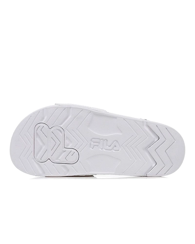 FILA Drifter Tapey Tape KD White Kids Slippers (IN-63851)-White-6-2