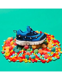 FILA GGUMI Blue Kids Running Shoes (IN-15041)
