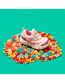 FILA GGUMI Pink Kids Running Shoes (IN-61136)