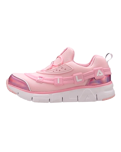 FILA GGUMI Pink Kids Running Shoes (IN-61136)-Pink-3-1