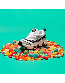 FILA GGUMI White Kids Running Shoes (IN-11715)