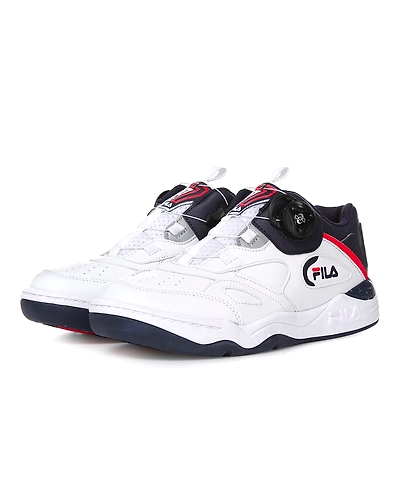 FILA KJ7 Boa White Kids Basketball Shoes (IN-93566)-White-4.5-2