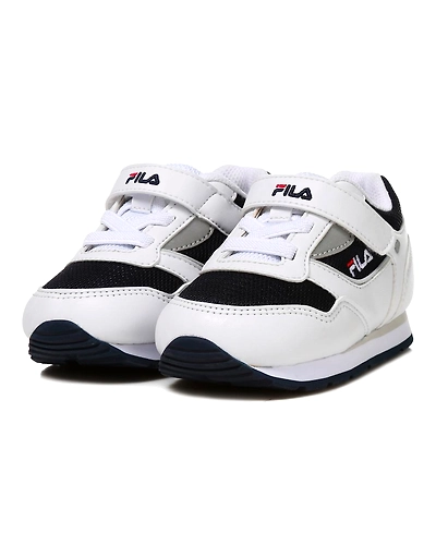 FILA Marathon 90 KD White Kids Sneakers (IN-59104)-White-2.5-2