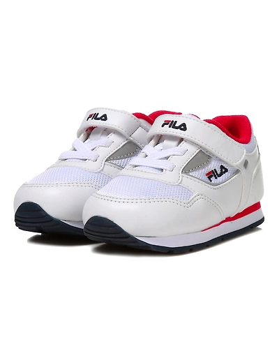 FILA Marathon 90 KD White Kids Sneakers (IN-90492)-White-5.5-2