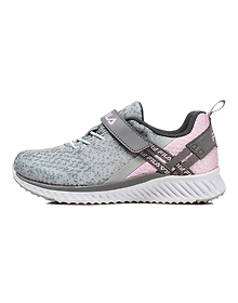 FILA Memory Realm Speed Gray Kids Velcro Shoes (IN-83413)