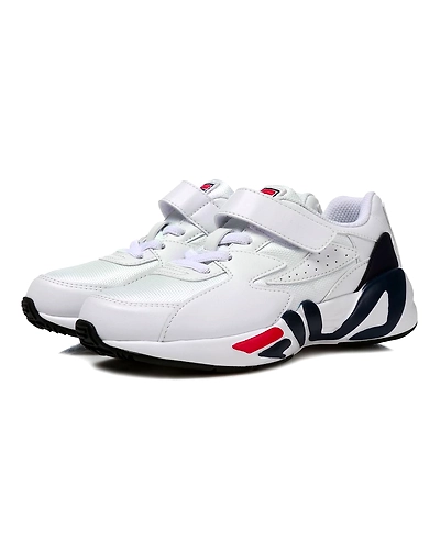 FILA Mind blower KD White Kids Sneakers (IN-70406)-White-5.5-2