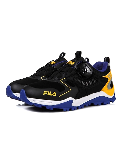 FILA Opti-Grip Boa KD Black Kids Trail Shoes (IN-27477)-Black-6-2