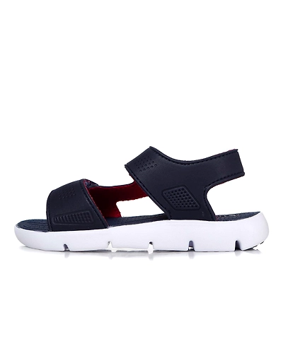 FILA Phil Light Navy Kids Sandals (IN-10289)-Navy-3.5-1