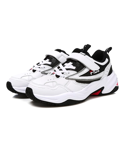 FILA Piecewise KD White Kids Sneakers (IN-43211)-White-4-2