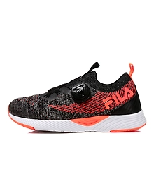 FILA R1 Boa KD Black Kids Running Shoes (IN-10775)